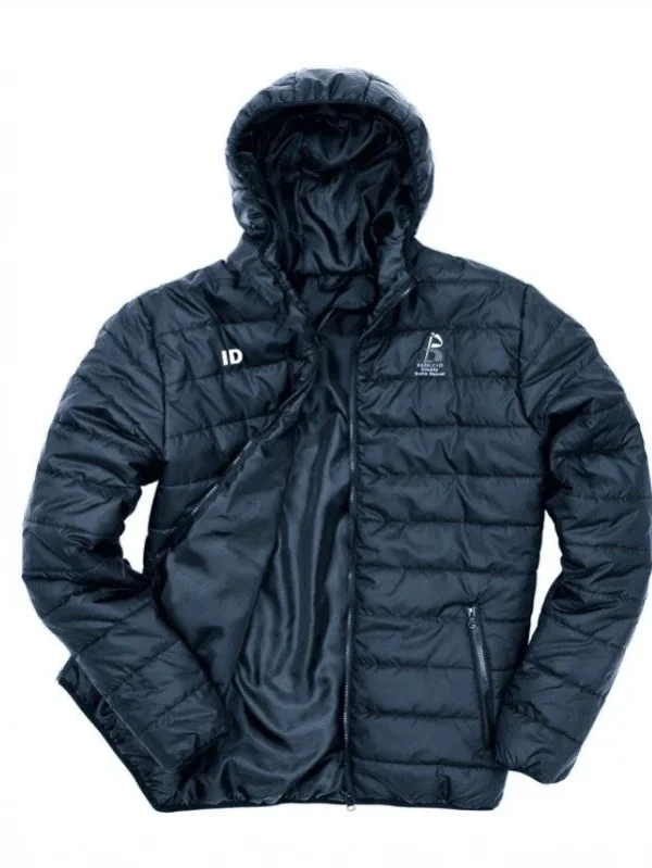 Bridgend County Swim Squad Padded Jacket - 2/3yrs, Navy
