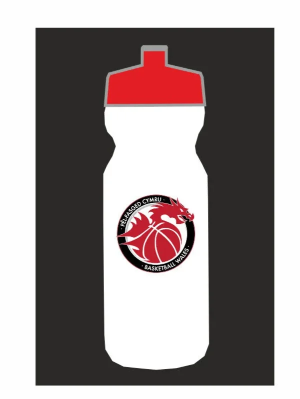 Basketball Wales Water Bottle - One Size