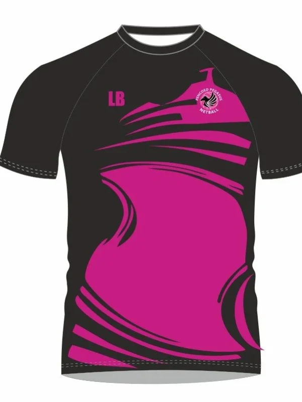 Pencoed Pegasus Netball T Shirt - LB